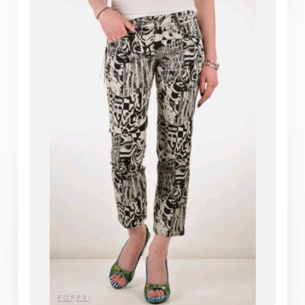 $285 DIESEL Ankle Trousers PANTS EU 30